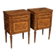 Pair of Louis XVI style bedside tables from the 60s