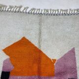 Colorful handmade Berber rug size 150 x 250 cm