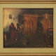 Conversation de taverne Camillo Gioja Barbera (1829-1906)