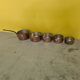 French 5 pieces copper cookware set 20th century