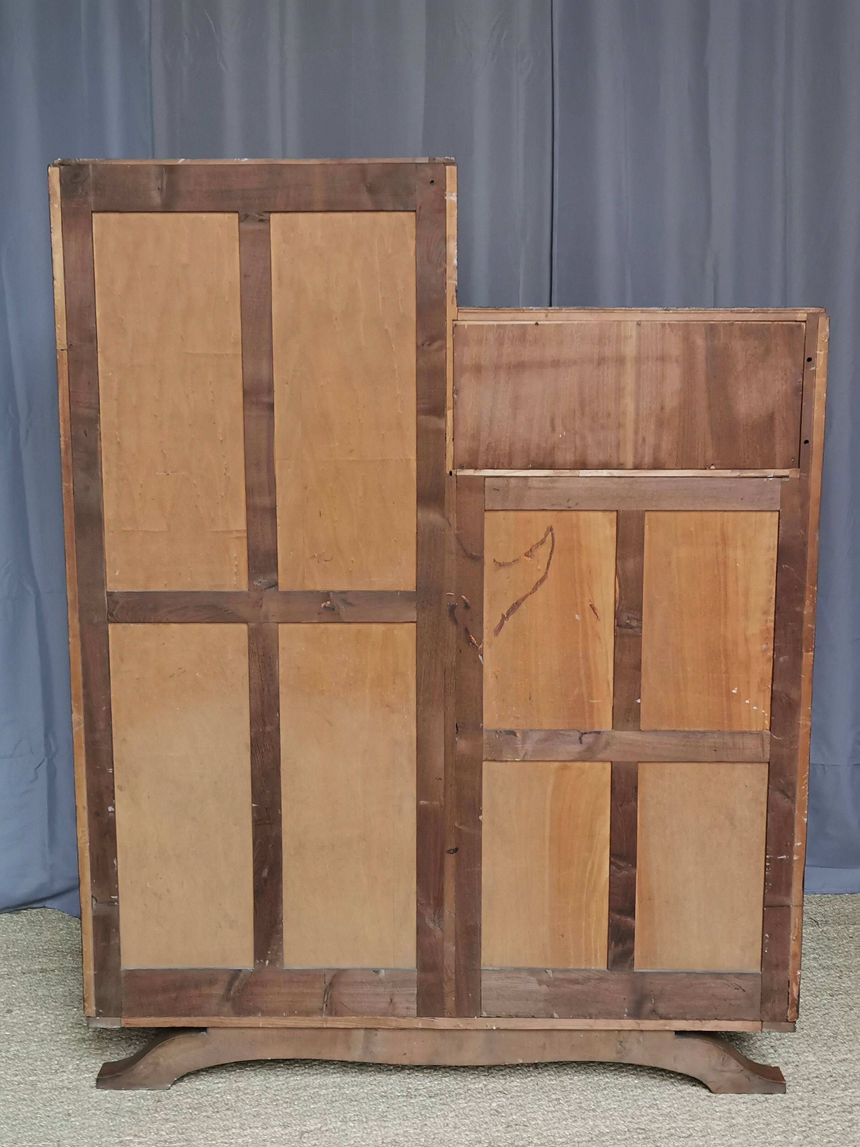 Vintage 50s asymmetrical wardrobe