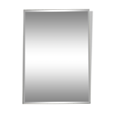 Antique beveled stitched mirror 38x54cm