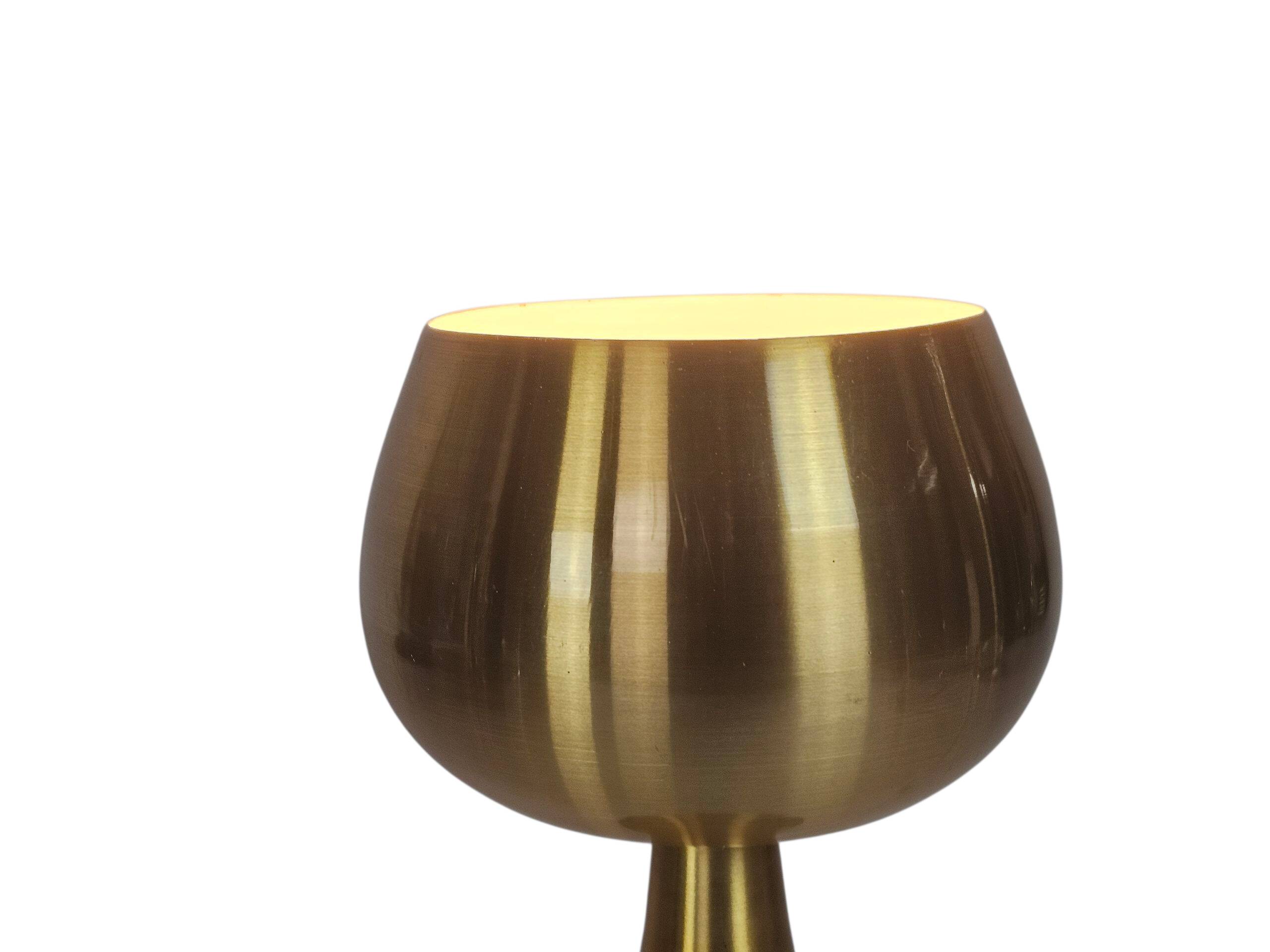 Anvia - Space Age - Diabolo - brass - table lamp - 70s