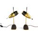 Oscar Torlasco, pair of table lamps modele 577, Lumi Milan, 1960