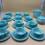 Tea service signed C.Esteban Paris