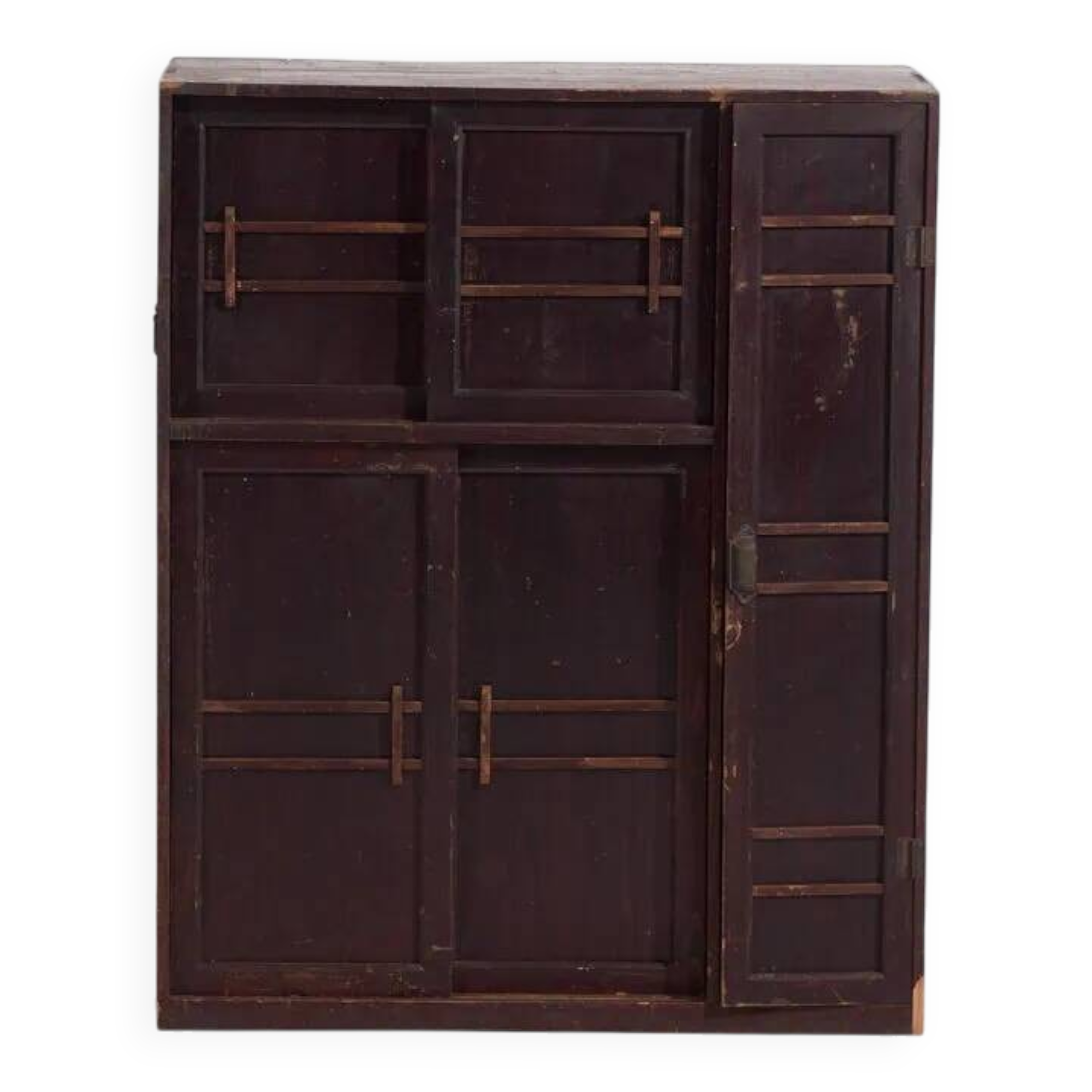 Old Japanese Tansu wardrobe – Showa period (c.1926-1970) #17