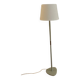 wood and brass floor lamp - Sweden 1950s/60s