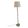 wood and brass floor lamp - Sweden 1950s/60s