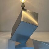 Vintage geometric lamp, 1970s design