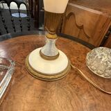 Alabaster bedside lamp