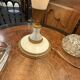 Alabaster bedside lamp