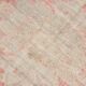Tapis vintage rouge pâle et beige