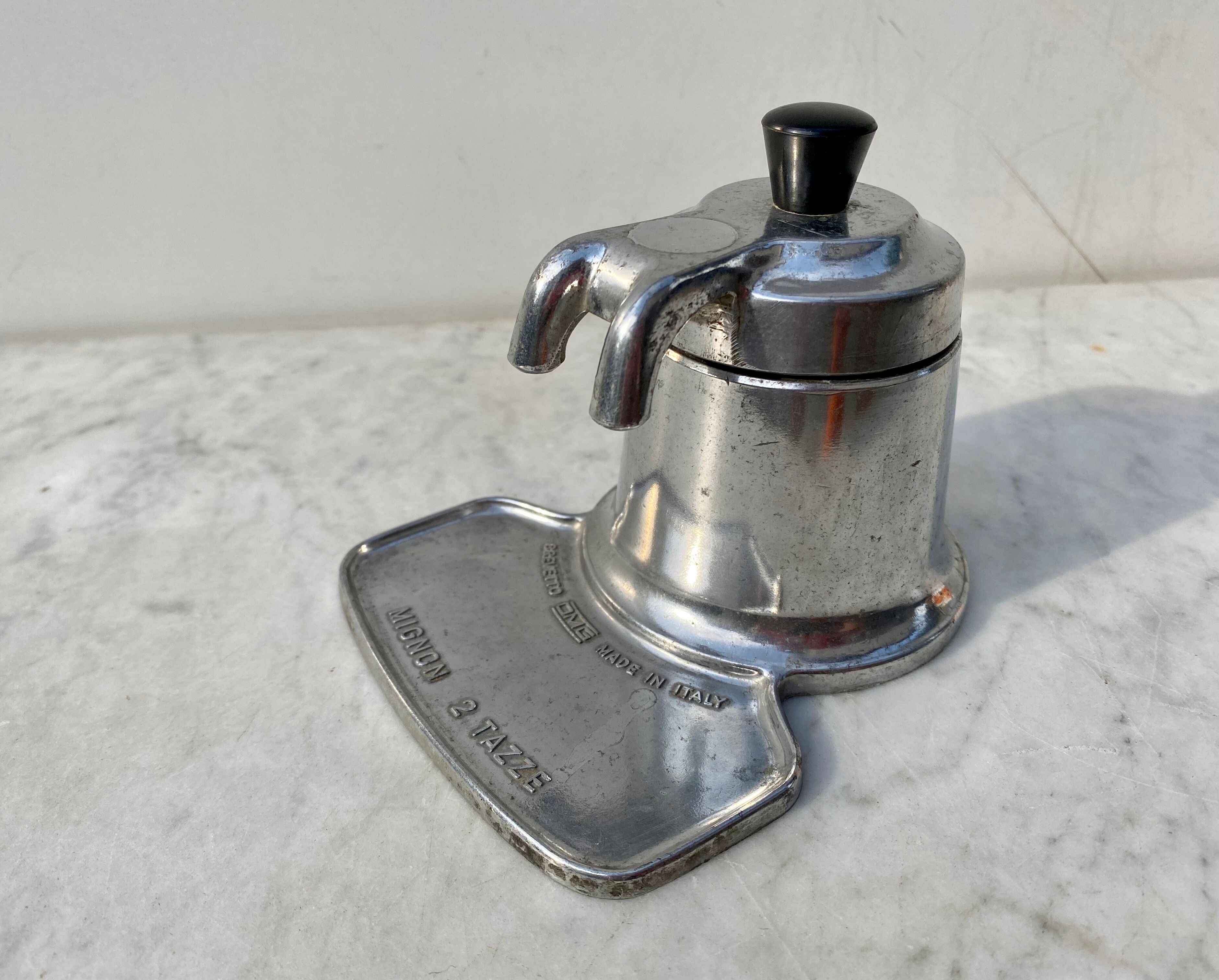 Mini Italian Coffee Maker 2 Cups OMG Cute Vintage 60s
