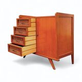Vintage rattan sideboard