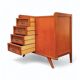 Vintage rattan sideboard