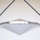 Hanging lamp kompas / compass designed by dutch raak, mid century pendant light
