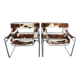 Fauteuils Wassily par Marcel Breuer