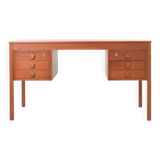 Mid-Century Danish Teak Desk from Domino Møbler, 1960s.