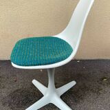 Swivel tulip chair by Maurice Burke.