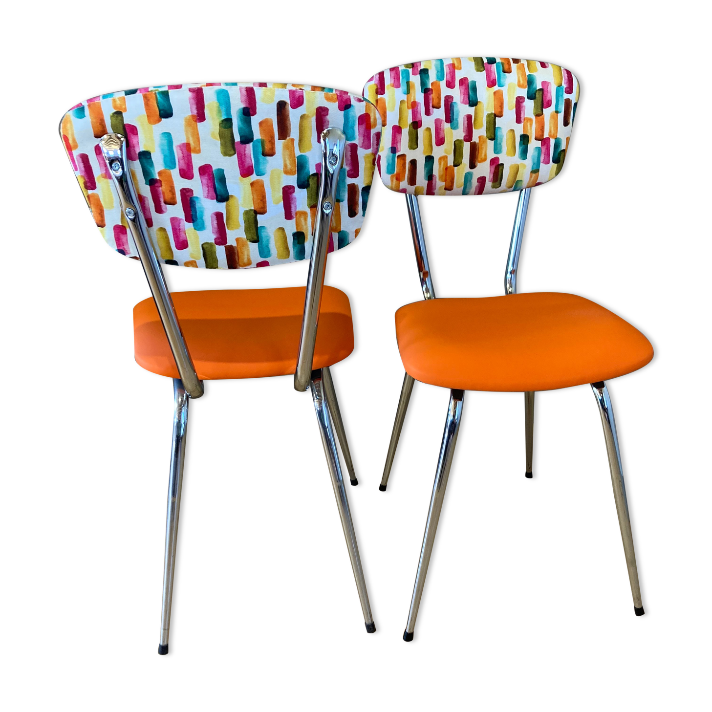 Vintage Formica chairs revisited