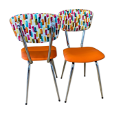 Chaises formica vintage revisitées