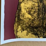 Original lithograph – "Study of the Human Body," attributed to Maurice