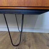 Scandinavian sideboard Fristho teak and metal
