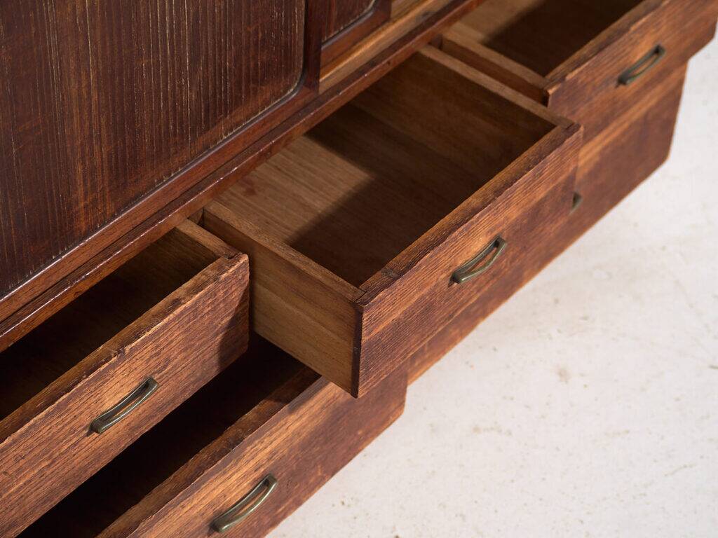 Petite commode japonaise ancienne – période Showa (c.1926-1970) #11