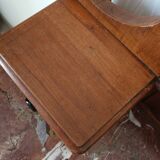 Retro cherry marble wood dressing table