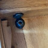 1950 compass foot cabinet