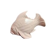 Art Deco, crackled ceramic fish Le Jan circa 1940