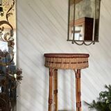 Rattan saddle