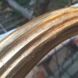 Round golden mirror, 46 cm