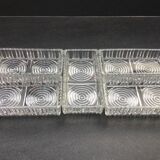 Aperitif servant or appetizer, mirror tray, 50s