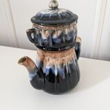 Cafetière en grès émaillé