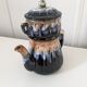 Glazed stoneware coffee maker