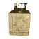 travertine and brass lighter 1960 1970 italy