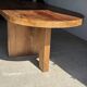 Immense solid teak table 2.10m x 1m