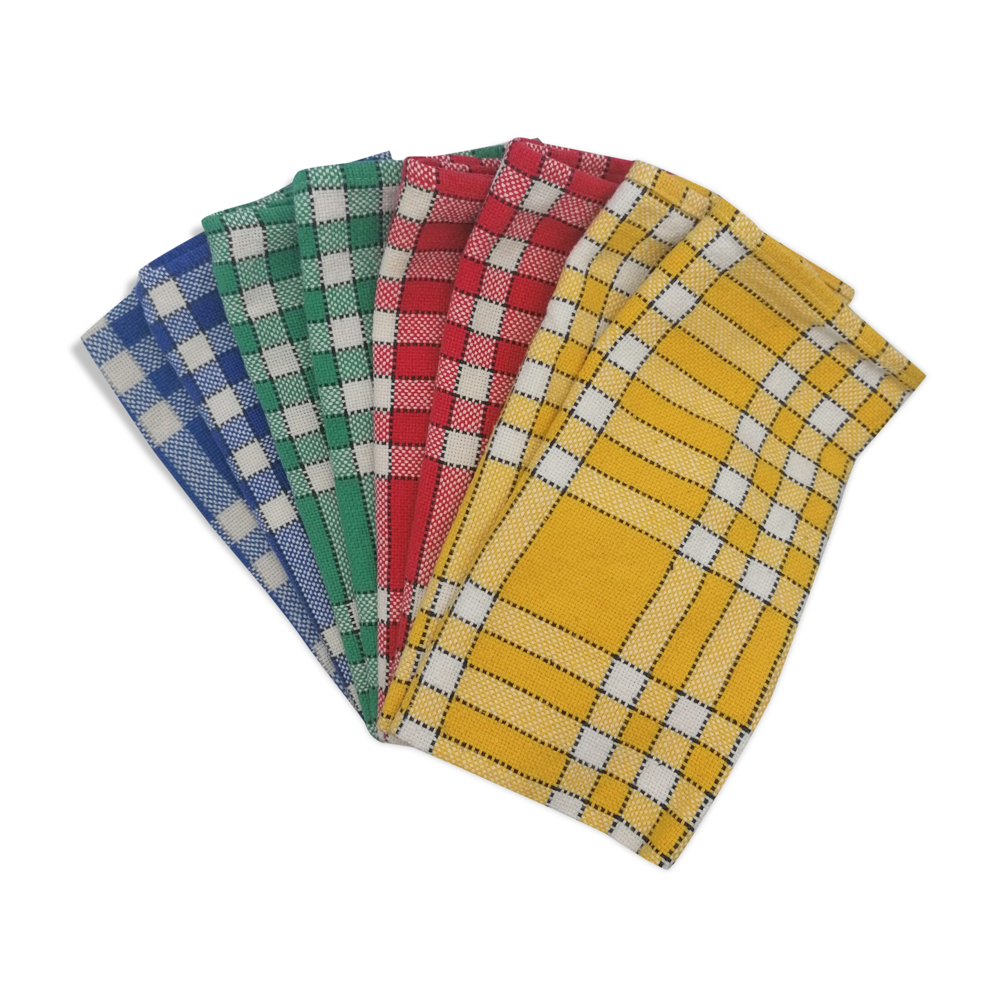 Eight vintage napkins