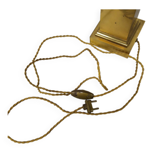 Lampe bronze doré maison