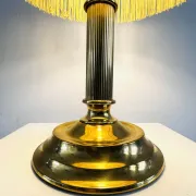 Lampe de table en laiton en forme de champignon par Sölken Leuchten, Allemagne, vers les années 1960.