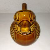 Vintage zoomorphic table pitcher sarreguemines