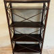 Vintage rattan shelf