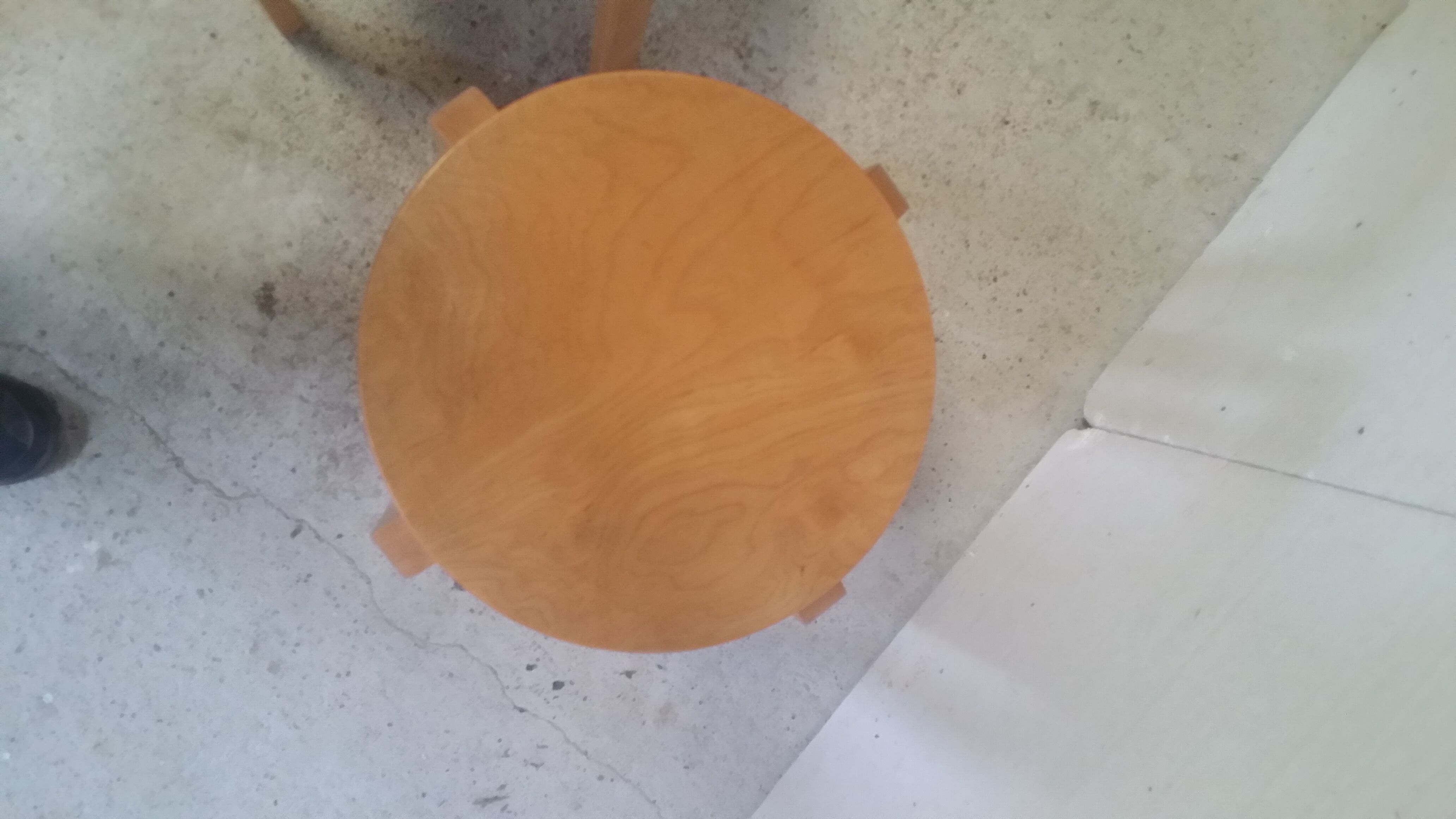 Wooden stool