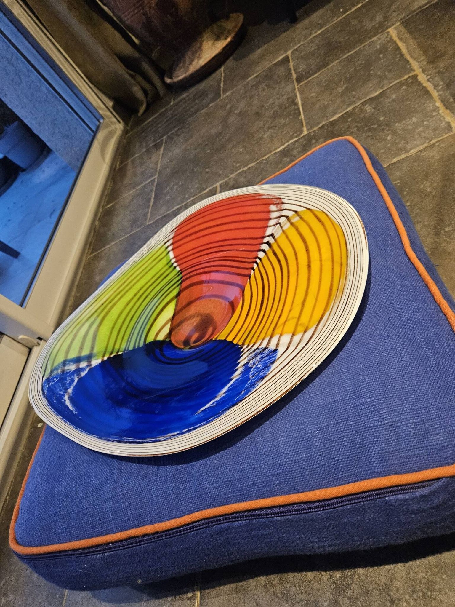 "Fused glass" artisan glassmaker