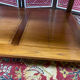 Coffee table 2 floors solid wood and pointed bamboo