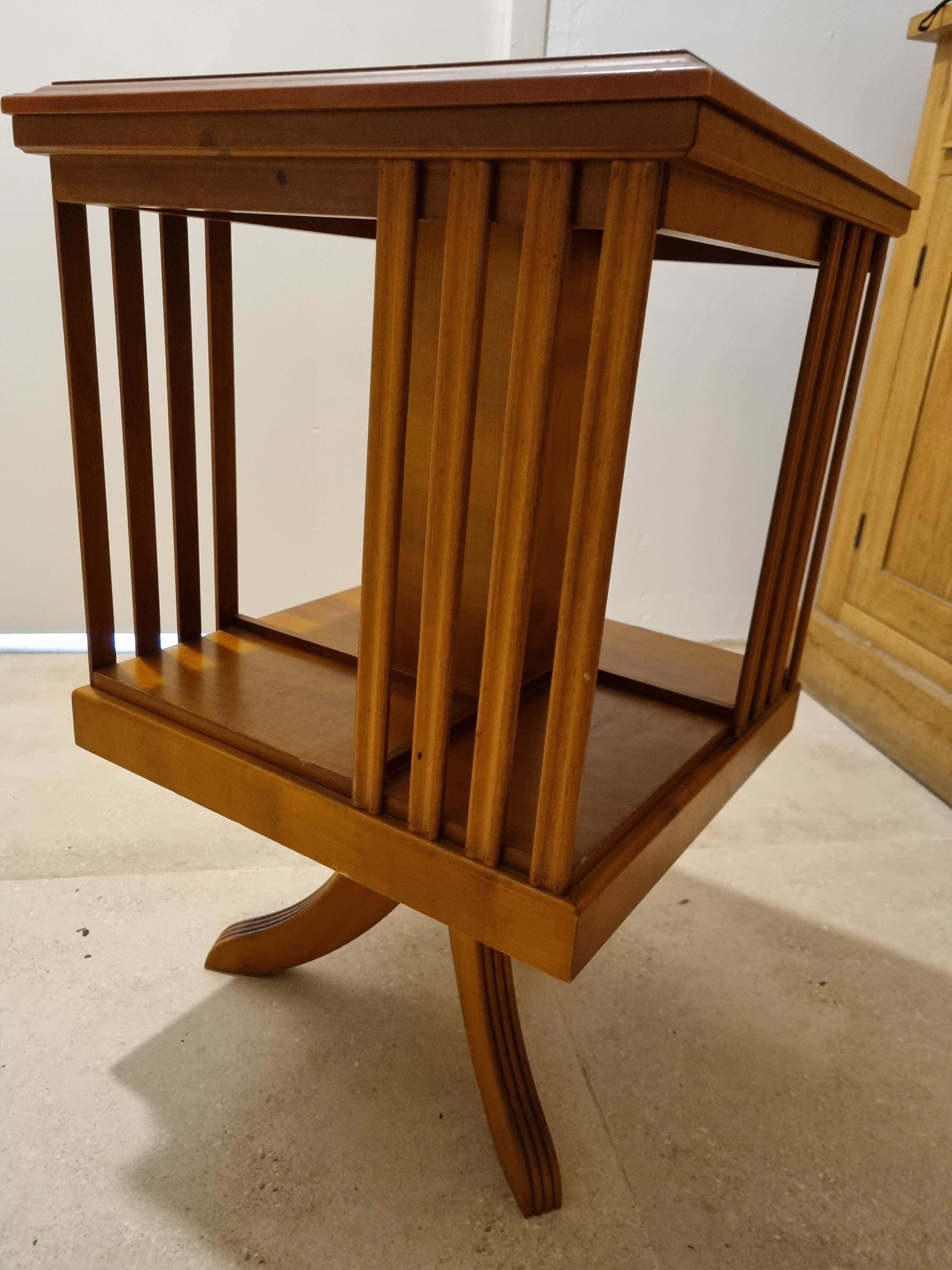 Cherry revolving library