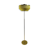 Vintage model G - 110 silk fringe floor lamp by Hans-Agne Jakobsson brass