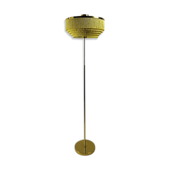 Vintage model G - 110 silk fringe floor lamp by Hans-Agne Jakobsson brass