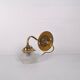 Swan neck flower wall light